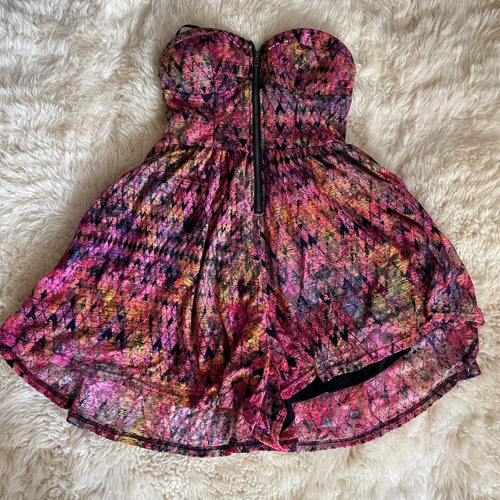 Material Girl Multi colored romper